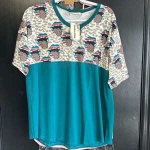 Woman’s top size down